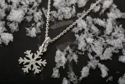 Silver Snowflake Pendant image 1