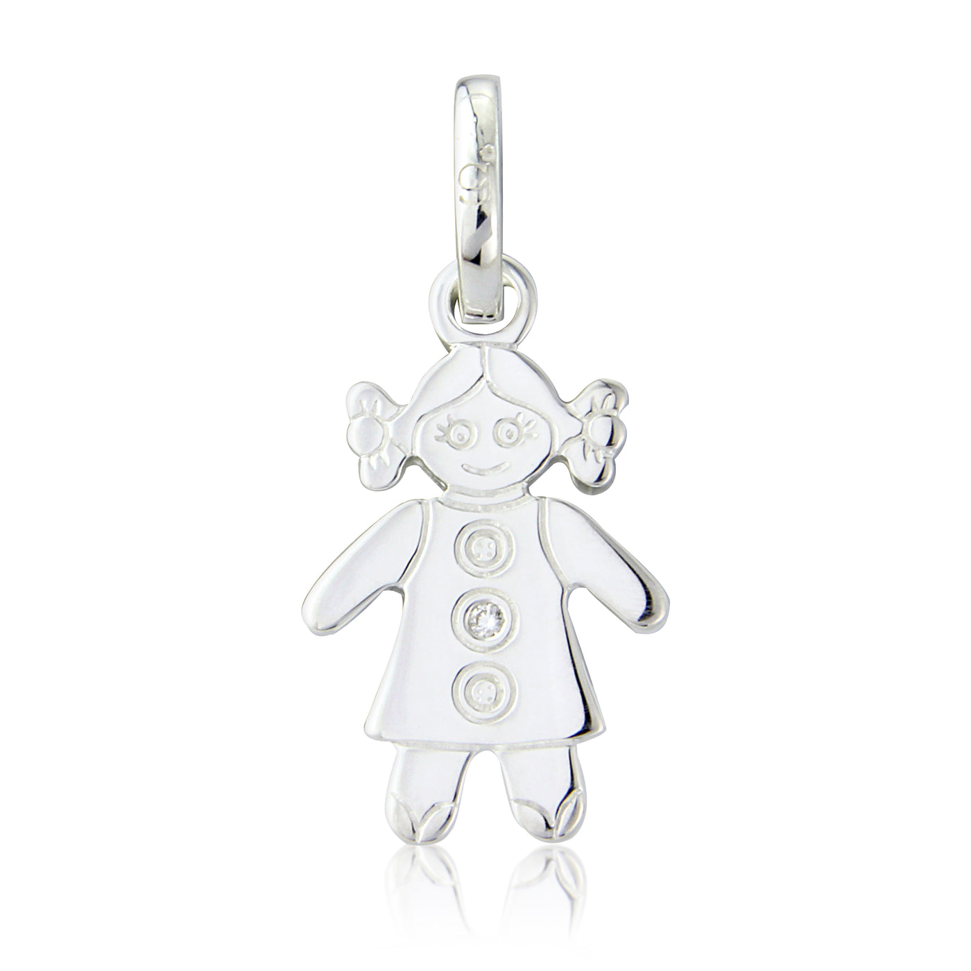 Diamond Girl Charm image 0