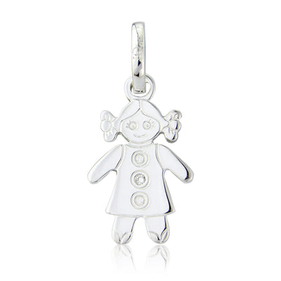 Diamond Girl Charm image 0