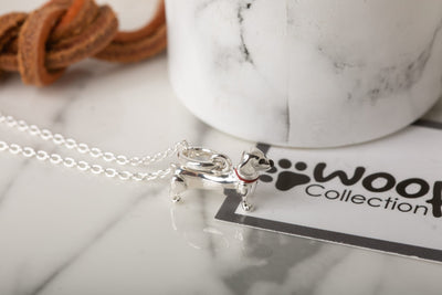 Silver Dachshund Pendant image 1