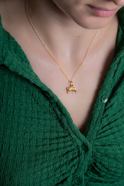 Grazing Pony Pendant image 1