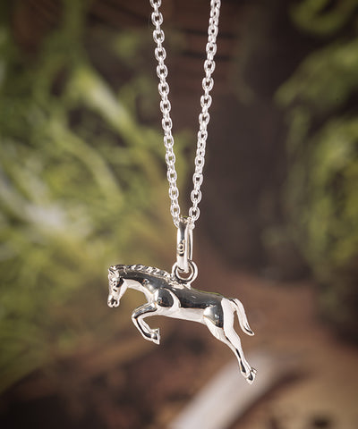 Jumping Horse Pendant image 2
