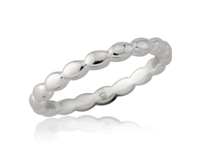 Pebbled Eternity Band image 0