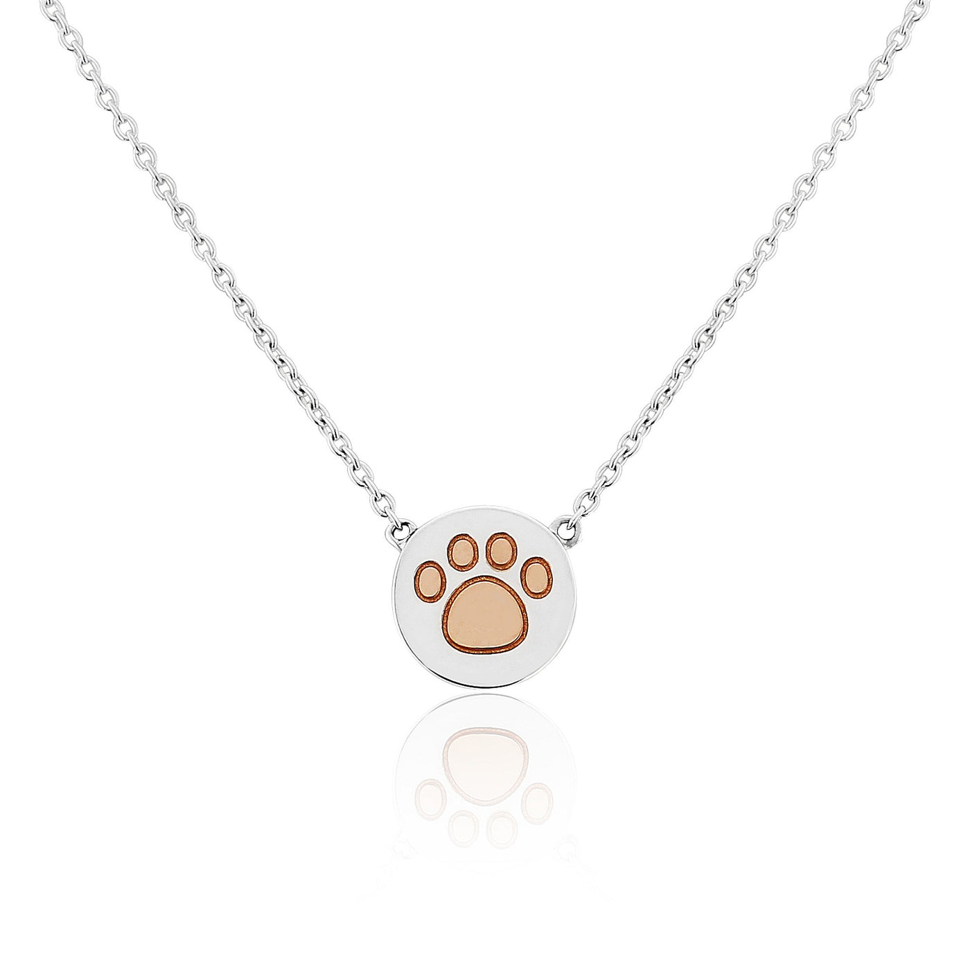 Paw Print Necklace