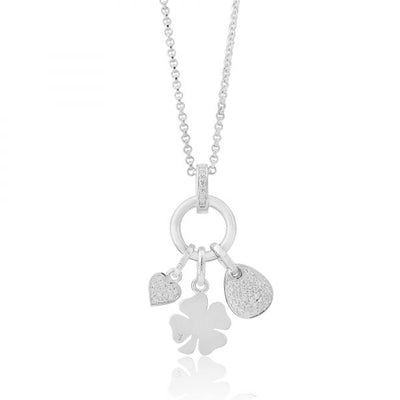 Four Leafed Clover Charm