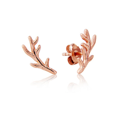 Stag Antler Studs