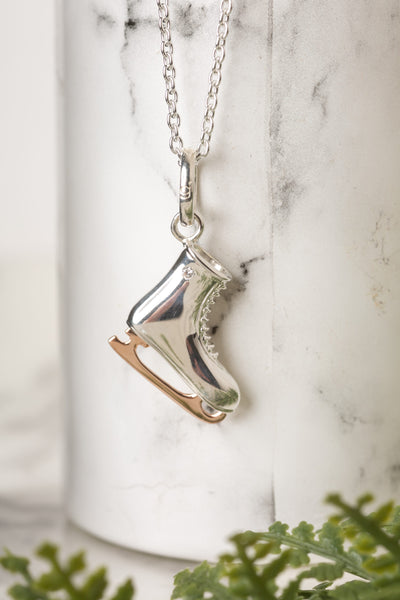 Ice Skate Pendant image 1