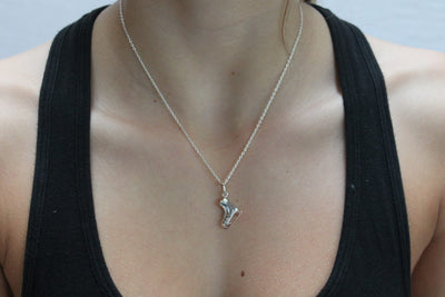 Ice Skate Pendant image 2