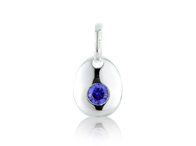 Sapphire CZ Pebble image 0
