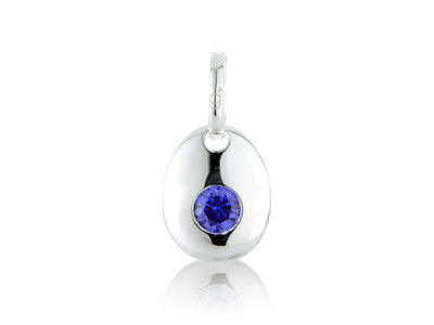 Sapphire CZ Pebble image 0