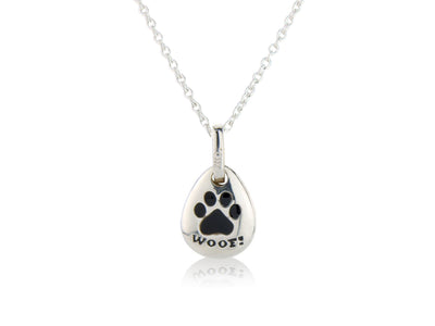 Paw Print Pebble Pendant image 0