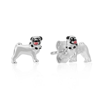 Pug Earrings