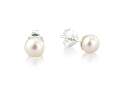 Pearl Stud Earrings image 0