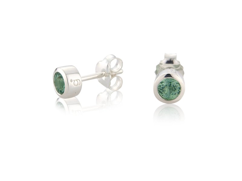 Emerald CZ Earrings image 0
