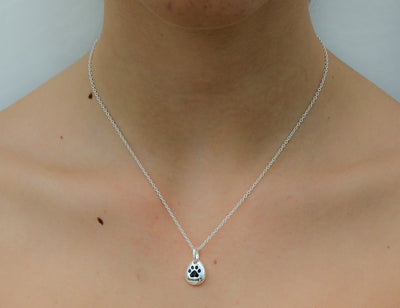 Paw Print Pebble Pendant image 2