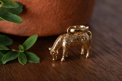 Grazing Pony Charm image 1