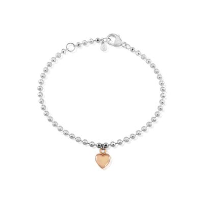 Beaded Loveheart Bracelet