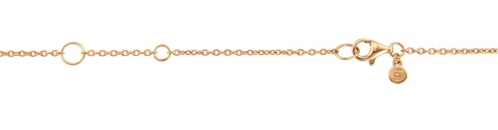 Rose Gold Link Chain 40-46cm
