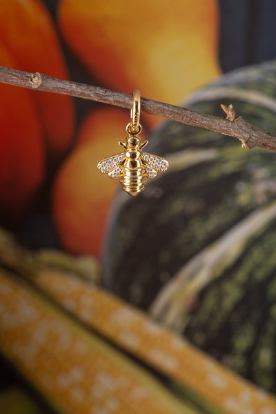Gold Bee Charm