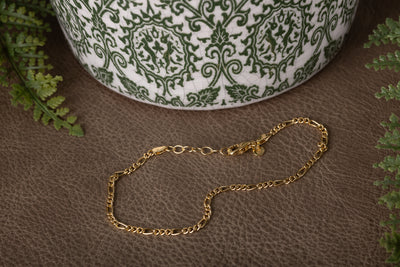 Gold Figaro Bracelet