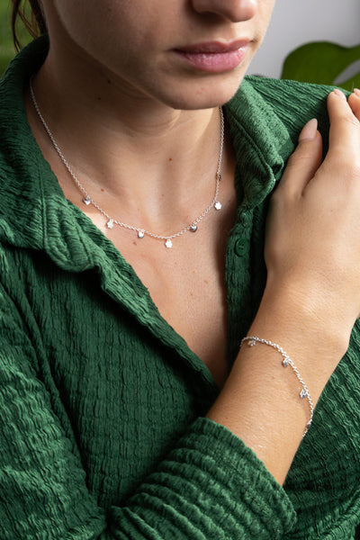 Silver Paws On Your Heart Bracelet