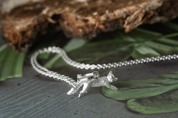 Silver Fox Pendant