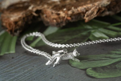 Silver Fox Pendant