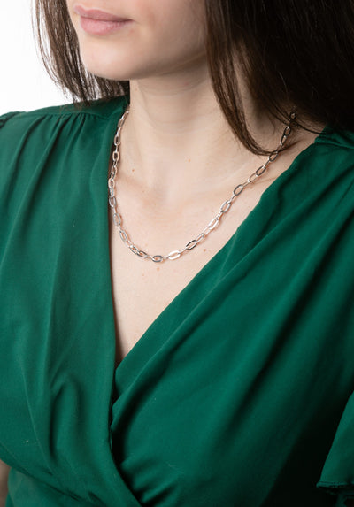 Oval Link Necklace