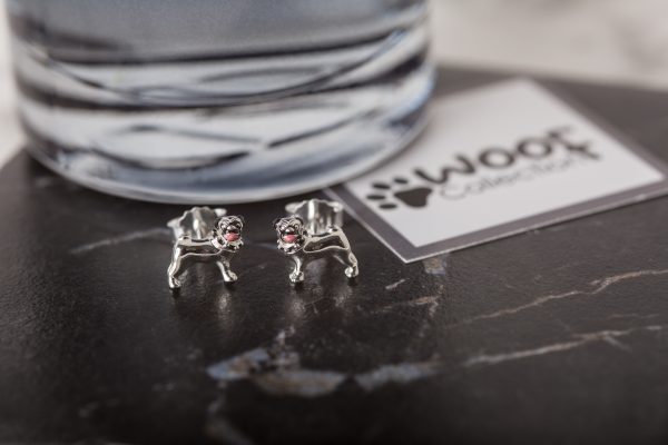 Pug Earrings