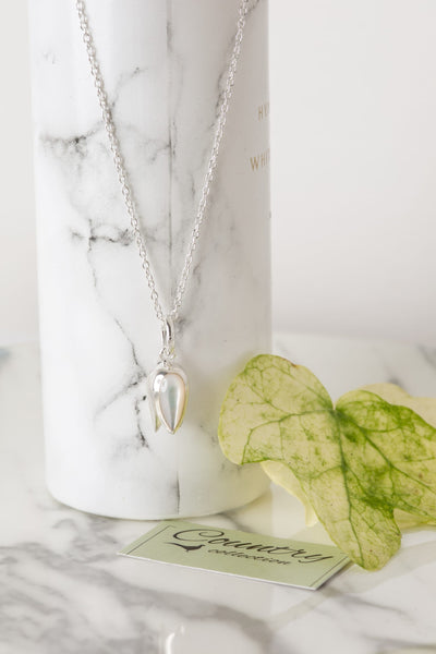 Pearled Tulip Pendant