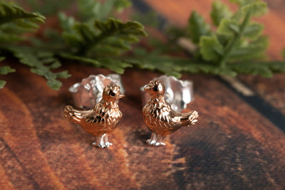 Chicken Stud Earrings