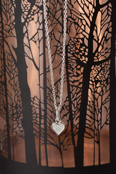Sparkly Heart Pendant