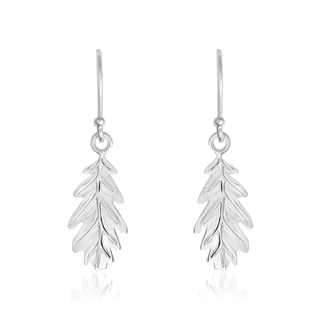 Acorn Leaf Earrings
