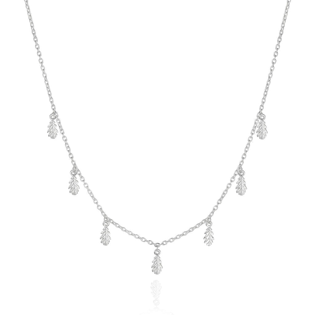 Acorn Leaf Necklace