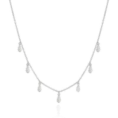 Acorn Leaf Necklace