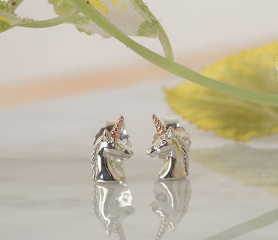 Unicorn Stud Earrings