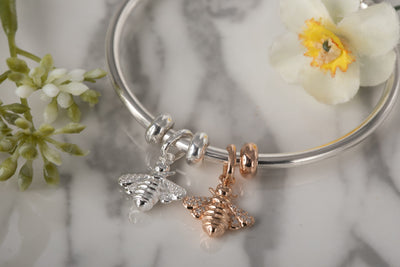 Sparkly Bee Charm