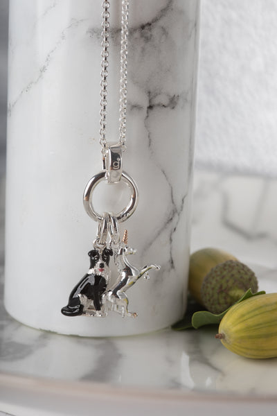 Collie Dog Charm