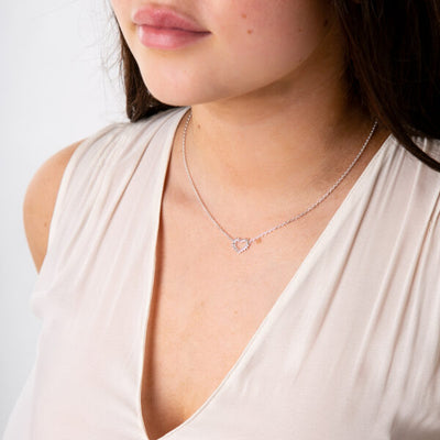 Leafed Heart Necklace