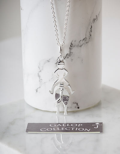 Horse and Rider Pendant