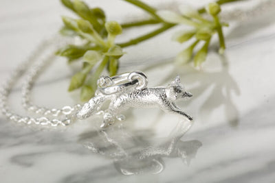 Silver Fox Pendant