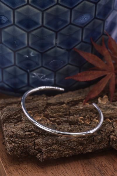 Silver Charm Bangle
