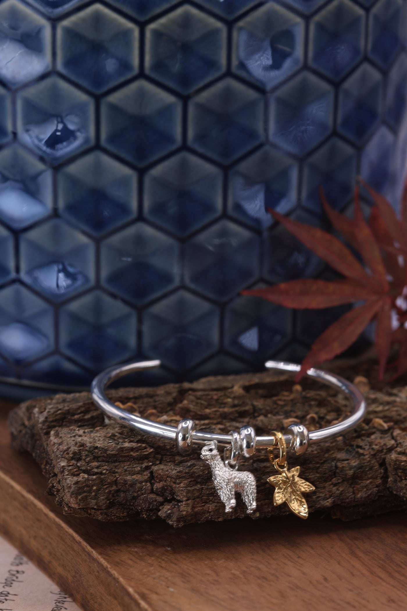 Silver Stopper Bead