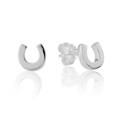 Horseshoe Stud Earrings