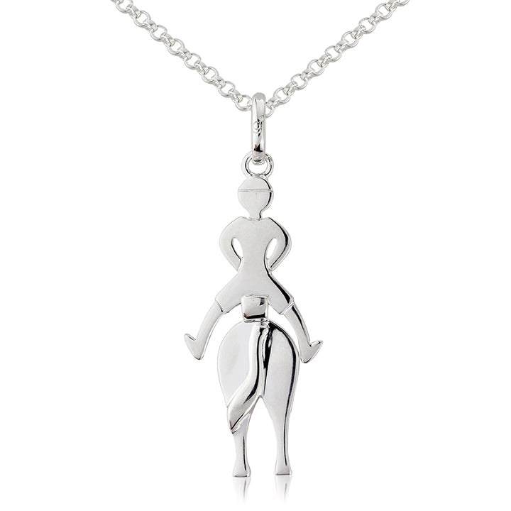 Horse and Rider Pendant