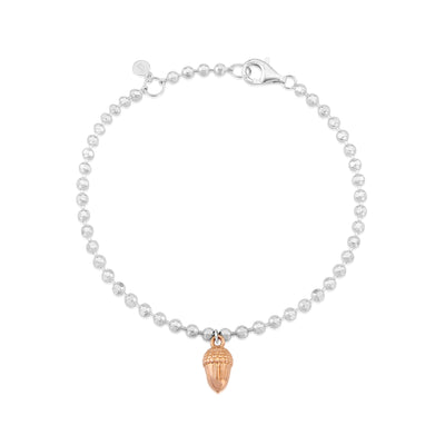 Beaded Acorn Bracelet