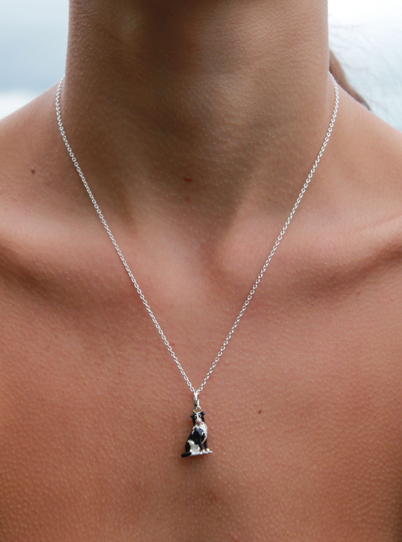 Collie Dog Pendant