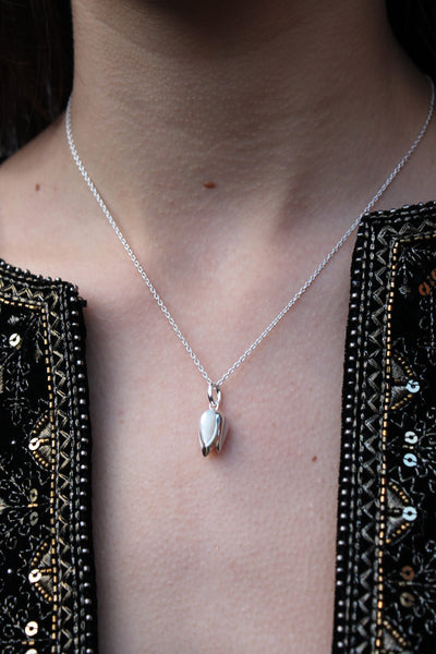 Pearled Tulip Pendant