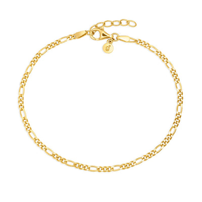 Gold Figaro Bracelet