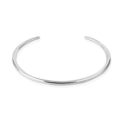 Silver Charm Bangle